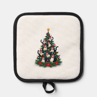 Manique Tuxedo Cat Christmas Tree Tuxedo Cat Lights Xmas M