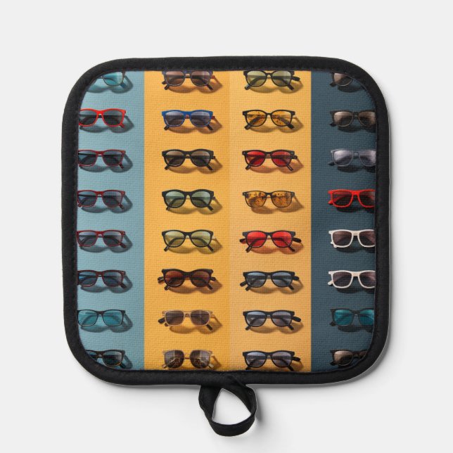 Manique Un aimant de lunettes de soleil, un badge cool (Recto)