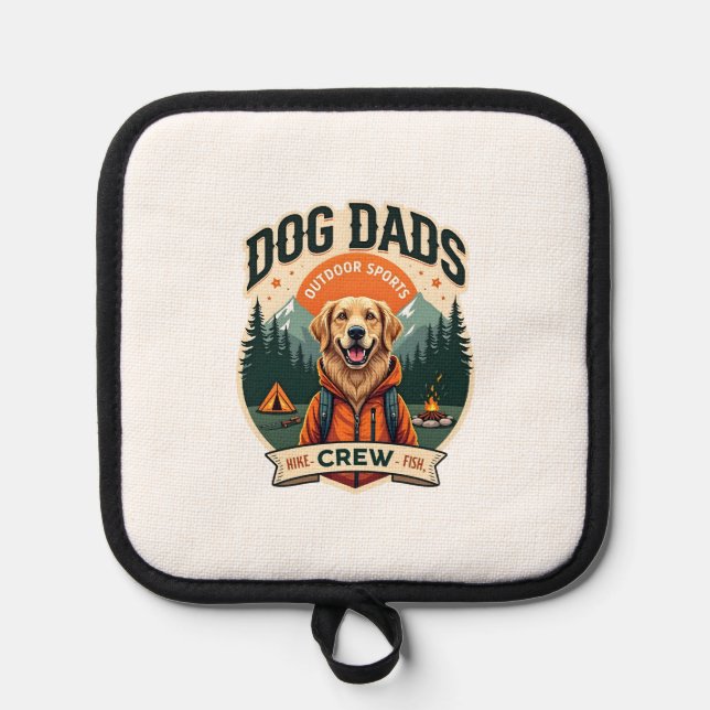 Manique Vintage Dog Dads Outdoor Sports Crew Golden Retrie (Recto)