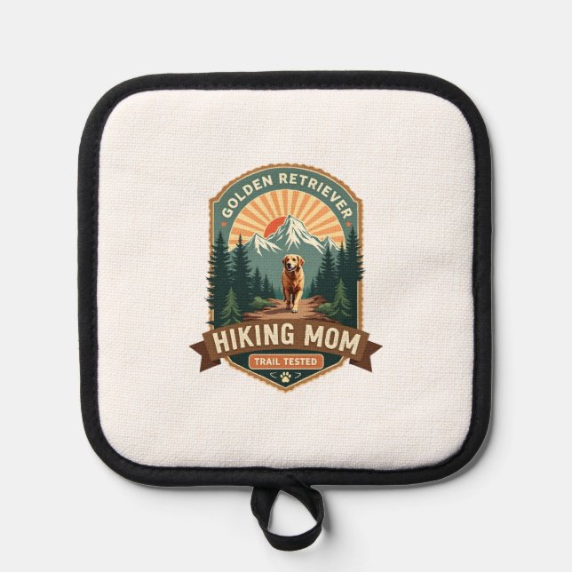 Manique Vintage Golden Retriever Hiking Mom Trail Tested M (Recto)