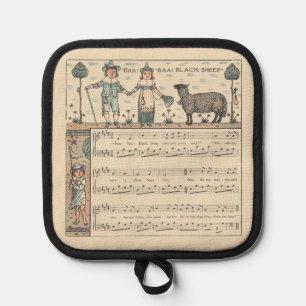 Manique Walter Crane Baa Baa Mouton Noir Comptine