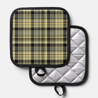 Manique Yellow-brown tartan plaid. 