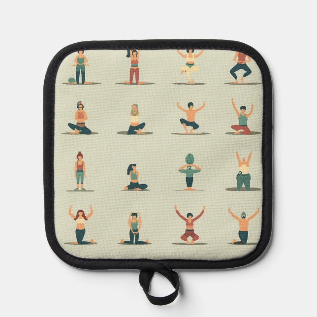 Manique Yoga, pilates, thématique (Recto)