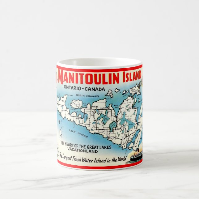 Manitoulin Île Ontario Mug (Centre)