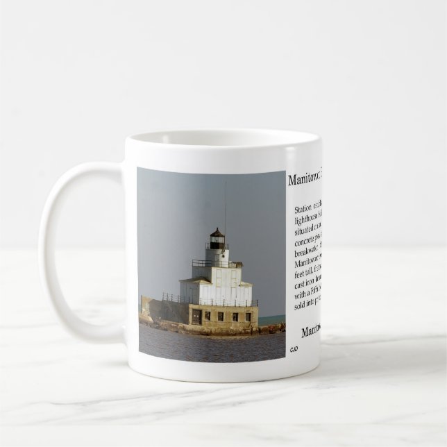 Manitowoc Breakwater Light mug (Gauche)