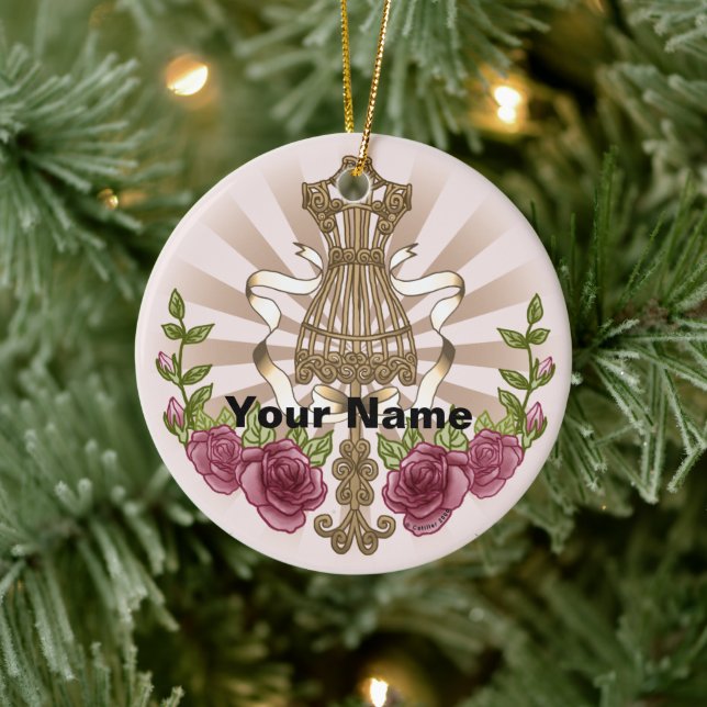 Mannequin ornement Rose (Arbre)