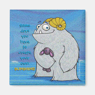 Manny le Yeti, aimant