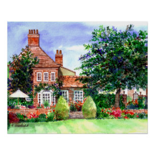 Manor House York par Farida Greenfield Poster
