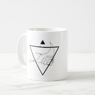 Manta Ray Mug rayé