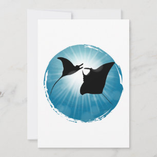 Manta Ray Vie aquatique sous-marine