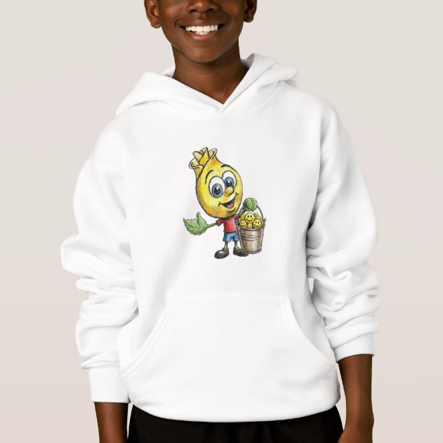Manteau à capuchon Kid's Buddy Wonder (Devant)