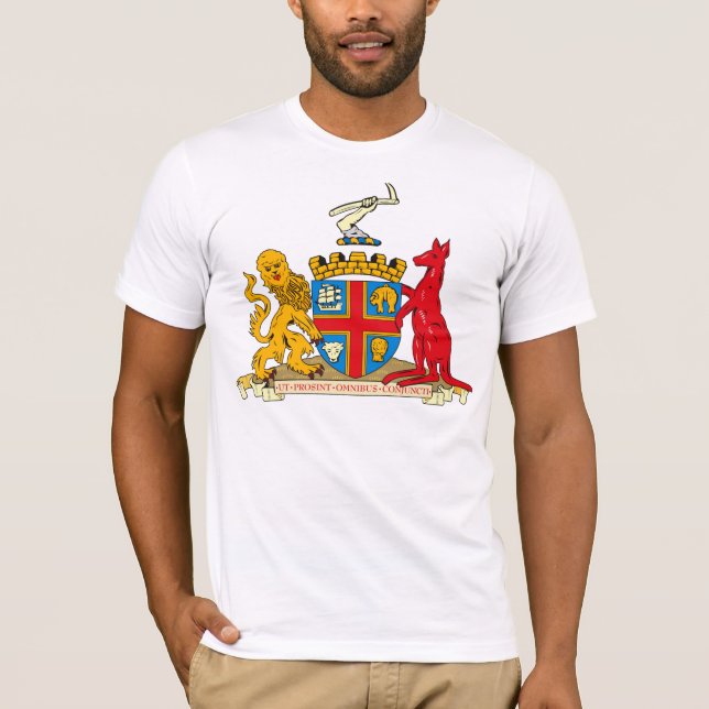 Manteau d'Adelaïde de T-shirt de bras (Devant)