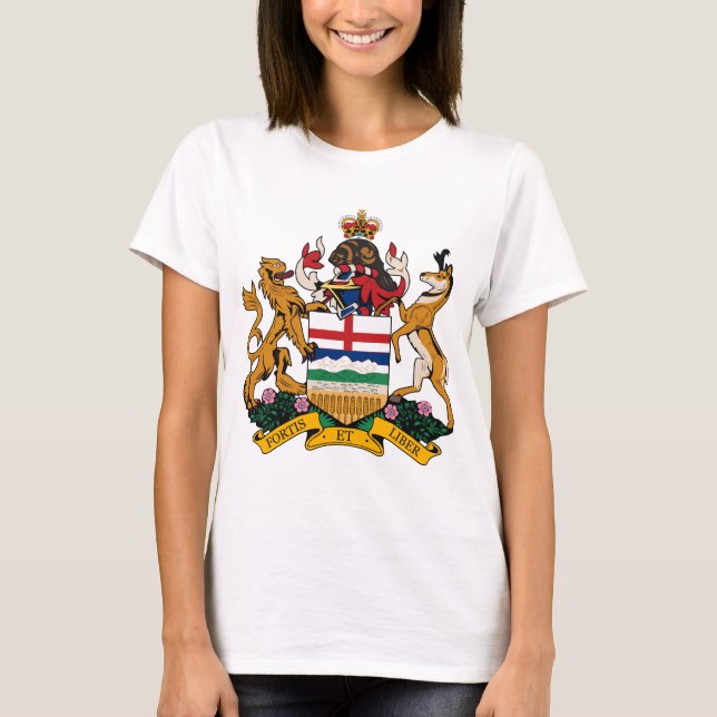 Manteau d'Alberta de T-shirt de bras (Devant)