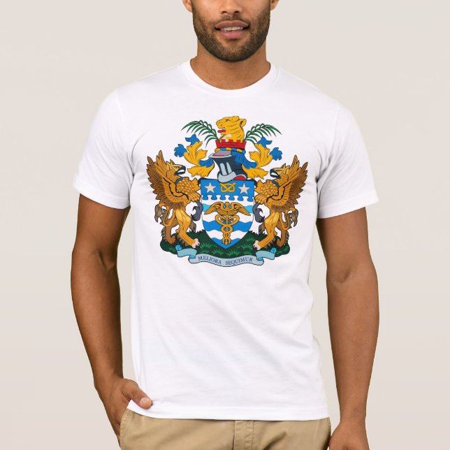Manteau de Brisbane de T-shirt de bras (Devant)
