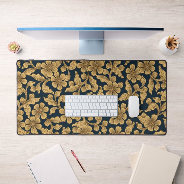 Manteau de bureau fleuri d'or (Bureau 1)