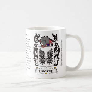 Manteau de famille de Hoover de tasse de bras
