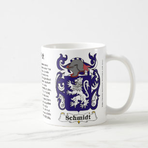 Manteau de famille de Schmidt de tasse de bras