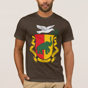 Manteau de Guinée de 1958) T-shirts de bras (