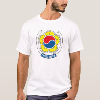 Manteau de la Corée du Sud de T-shirt de bras