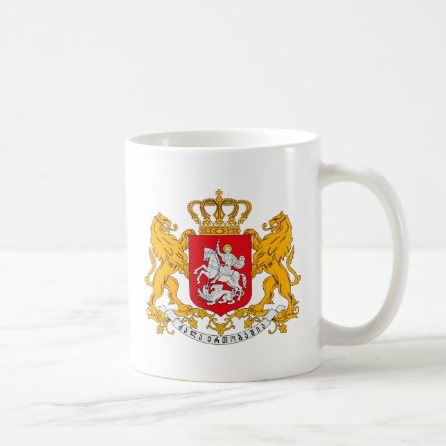 Manteau de la Géorgie de tasse de bras (Droite)
