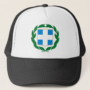 Manteau de la Grèce de casquette de bras