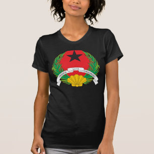 Manteau de la Guinée-Bissau de T-shirt de bras