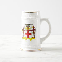 Manteau de la Jamaïque de tasse de bras