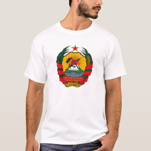 Manteau de la Mozambique de T-shirt de bras