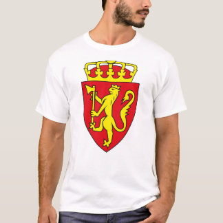 Manteau de la Norvège de T-shirt de bras