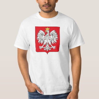 Manteau de la Pologne de T-shirt de bras