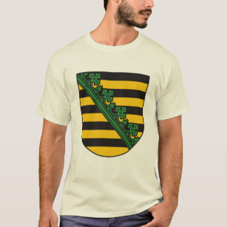 Manteau de la Saxe (Saxe) de T-shirt de bras