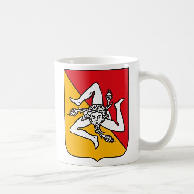 Manteau de la Sicile de tasse de bras (Droite)
