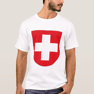 Manteau de la Suisse de T-shirt de bras