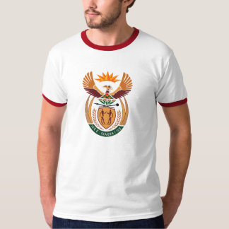 Manteau de l'Afrique du Sud de T-shirt de bras