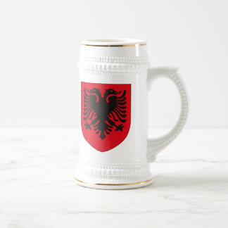 Manteau de l'Albanie de tasse de bras