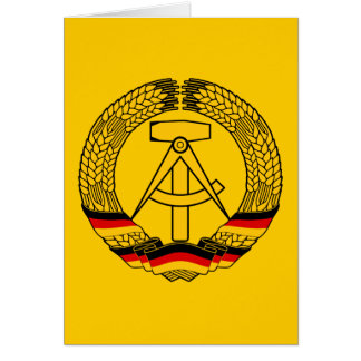 Manteau de l'Allemagne de l'Est des bras/du joint