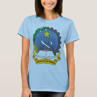 Manteau de l'Angola de T-shirt de bras