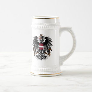 Manteau de l'Autriche de tasse de bras