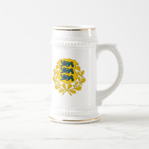 Manteau de l'Estonie de tasse de bras