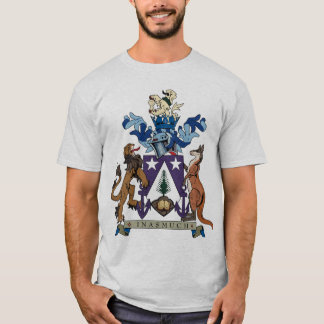 Manteau de l'Île Norfolk de T-shirt de bras