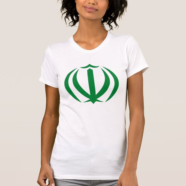 Manteau de l'Iran de T-shirt de bras (Devant)
