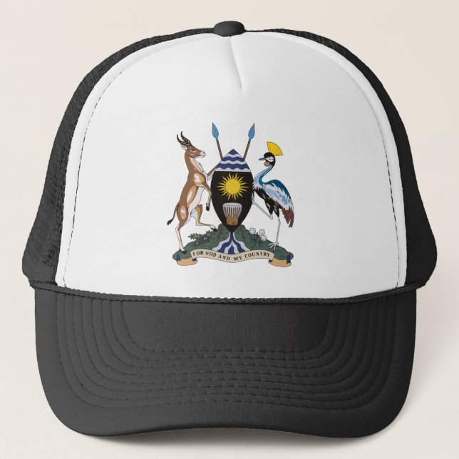 Manteau de l'Ouganda de casquette de bras (Devant)