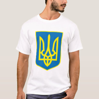 Manteau de l'Ukraine de T-shirt de bras