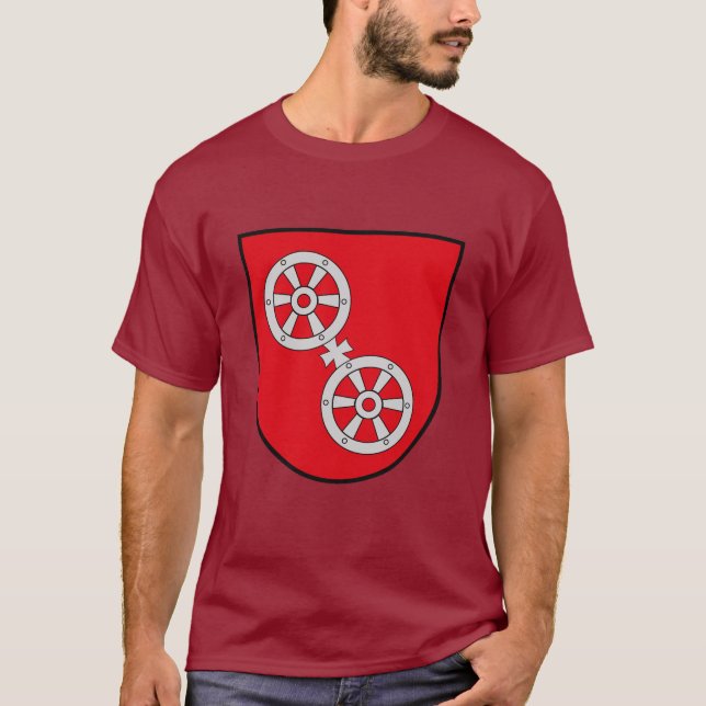 Manteau de Mayence de T-shirt de bras (Devant)
