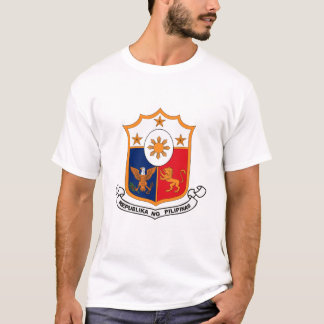 Manteau de Philippines de T-shirt de bras