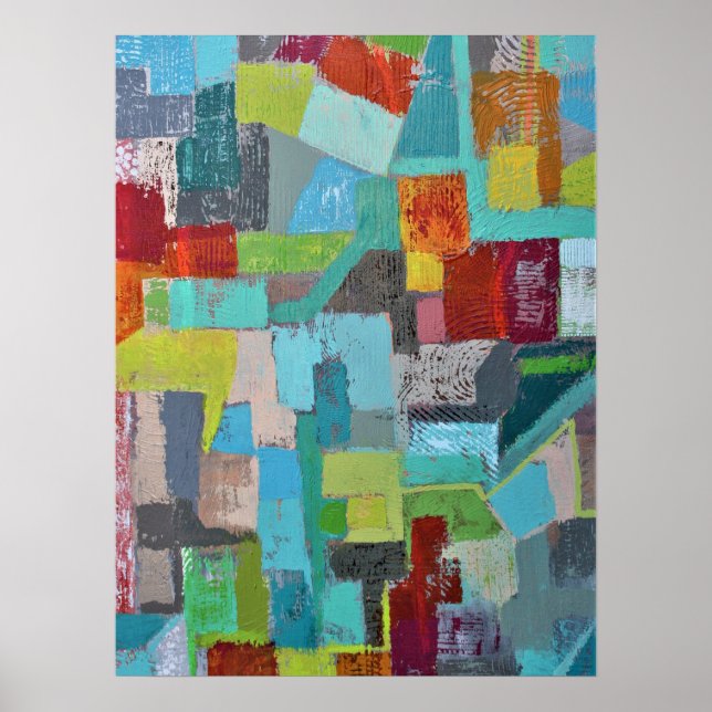 Manteau de plusieurs couleurs 18 x 24 Poster (Devant)