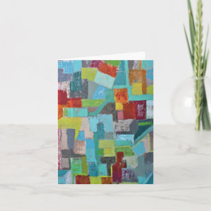 Manteau de plusieurs couleurs Carte pour notes vie