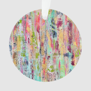 Manteau de plusieurs couleurs Ornement acrylique