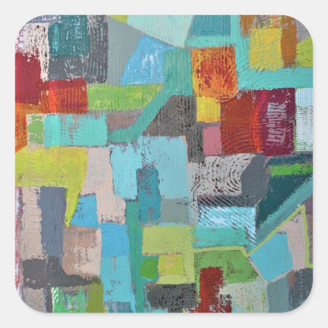 Manteau de plusieurs couleurs Stickers (Devant)