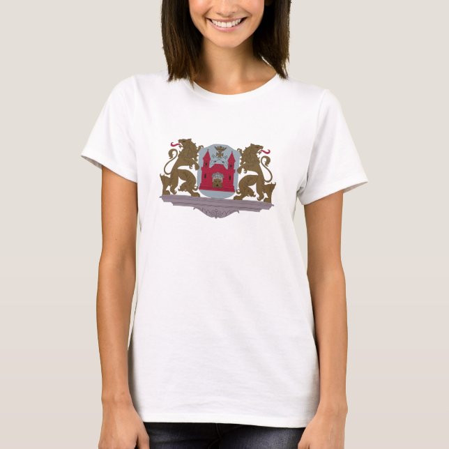 Manteau de Riga de T-shirt de bras (Devant)